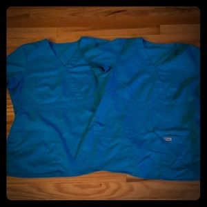 Grey’s Anatomy Teal Scrub Top Set